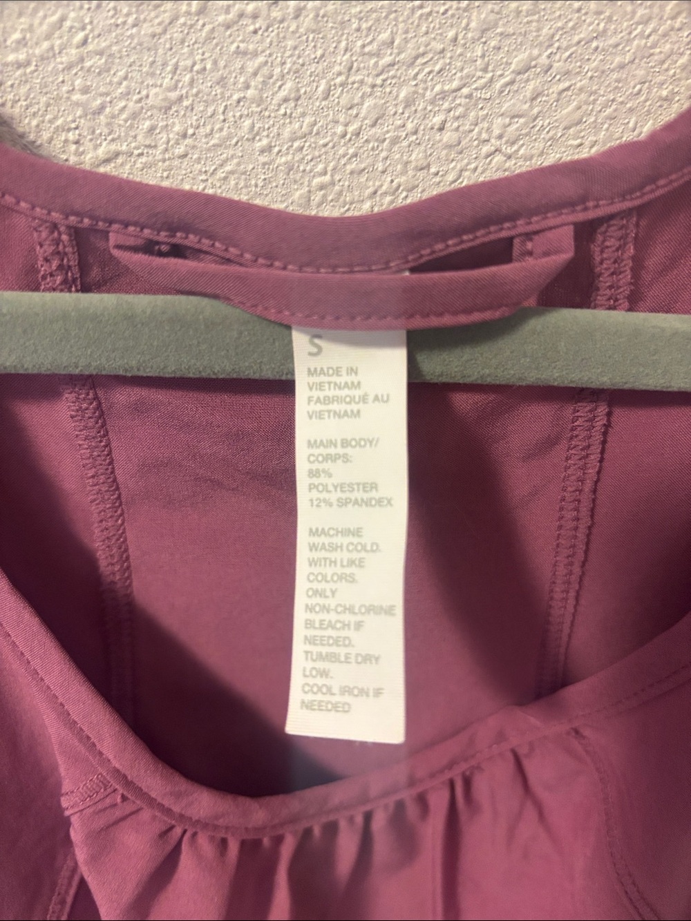 Zella Sleeveless Drawstring Mini Dress - Raspberry - Picture 6 of 6